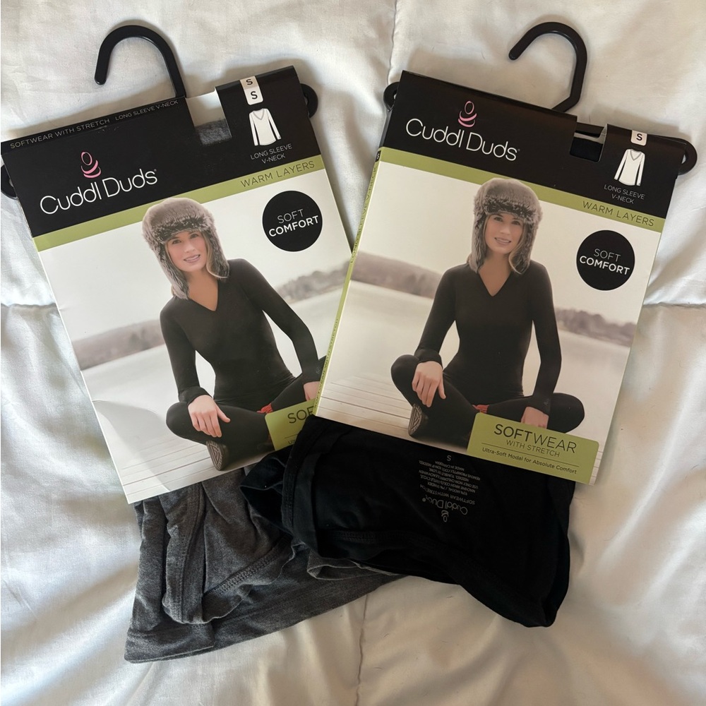 Cuddl Duds Softwear Stretch Layering Tops